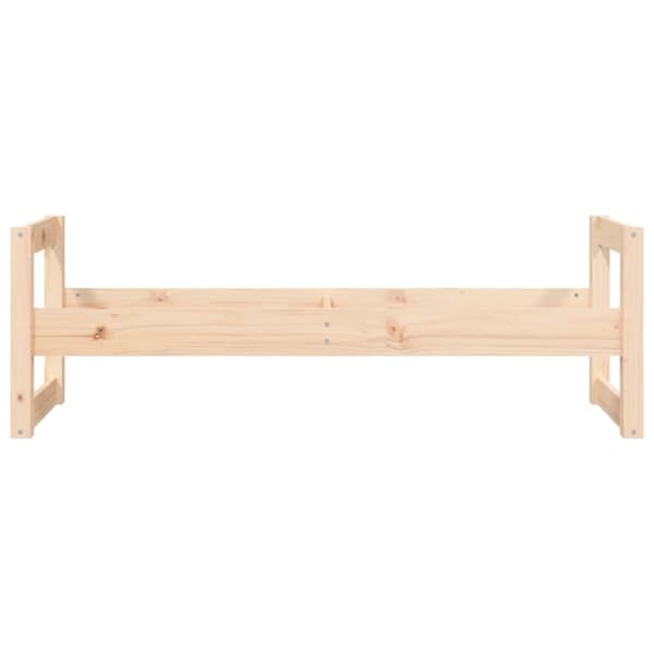 vidaXL dækreol 120x40x40 cm massivt fyrretræ