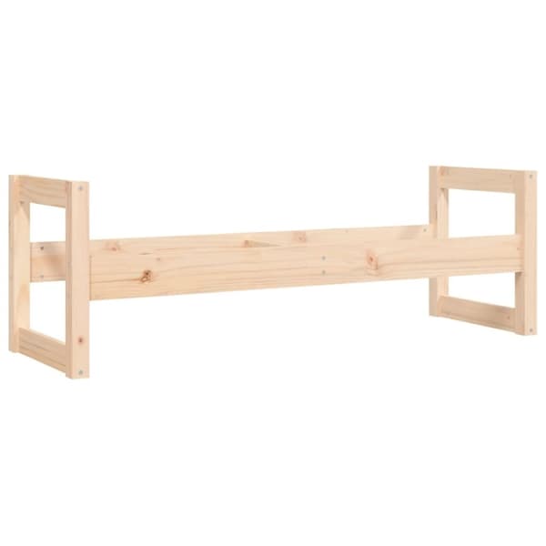 vidaXL Rengasteline 120x40x40 cm täysi mänty