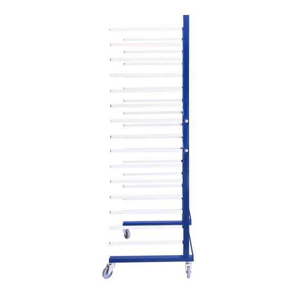 Drying trolleys Spray-painted Objects & 2-way Connection Spray Painting Drying Rack Varnish Dryer 15 Shelves 25 kg per Shelf 375 kg Weight Capacity