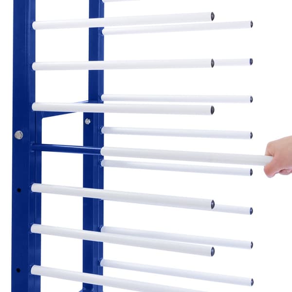 Drying trolleys Spray-painted Objects & 2-way Connection Spray Painting Drying Rack Varnish Dryer 15 Shelves 25 kg per Shelf 375 kg Weight Capacity