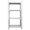 Miniatyrbilde 4 av 8: Fornorth Lagerreol 800kg, 100x50x200cm, Hvit