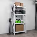 Miniatyrbilde 2 av 8: Fornorth Lagerreol 800kg, 100x50x200cm, Hvit