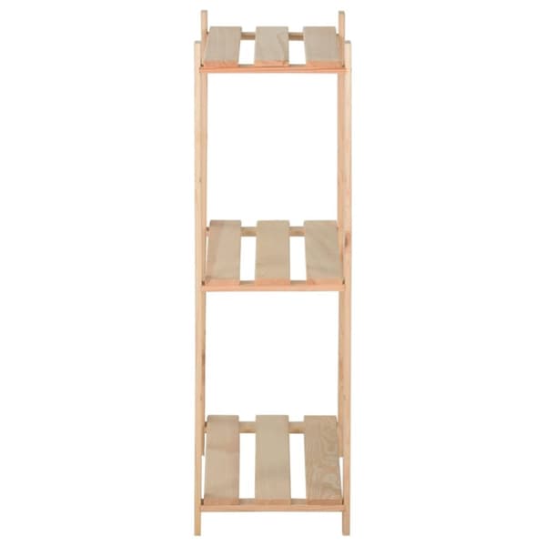 Opbevaringsreol i 3 niveauer 80x28,5x90 cm massivt fyrretræ - Opbevaringsreol - Opbevaringsreoler - Home & Living