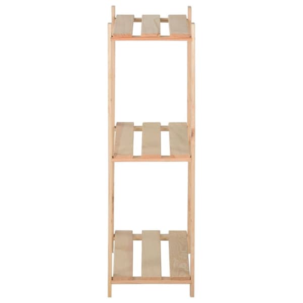 Opbevaringsreol i 3 niveauer 60x28,5x90 cm massivt fyrretræ - Opbevaringsreol - Opbevaringsreoler - Home & Living