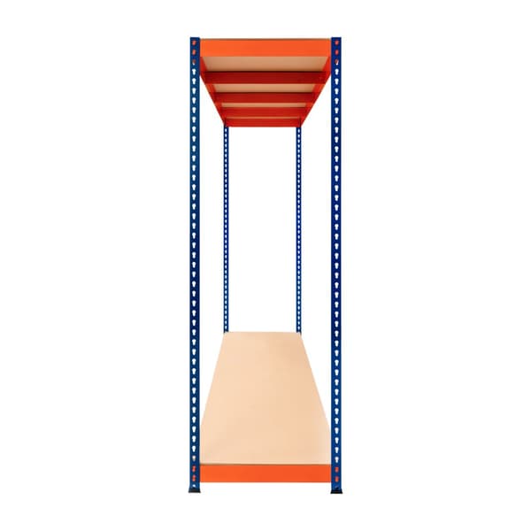 Garage Shelf S-Rax Racking System 180 x 180 x 60cm Steel Shelf 300kg Capacity Per Shelf Adjustable Layout Boltless Mounting 3 Support Rods Warehouse