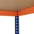 Pikkukuva 6 / 11: Garage Shelf S-Rax Racking System 180 x 180 x 60cm Steel Shelf 300kg Capacity Per Shelf Adjustable Layout Boltless Mounting 3 Support Rods Warehouse