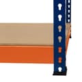 Pikkukuva 9 / 11: Garage Shelf S-Rax Racking System 180 x 180 x 60cm Steel Shelf 300kg Capacity Per Shelf Adjustable Layout Boltless Mounting 3 Support Rods Warehouse