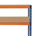 Pikkukuva 10 / 11: Garage Shelf S-Rax Racking System 180 x 180 x 60cm Steel Shelf 300kg Capacity Per Shelf Adjustable Layout Boltless Mounting 3 Support Rods Warehouse