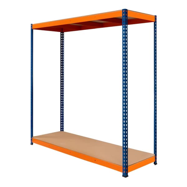 Garage Shelf S-Rax Racking System 180 x 180 x 60cm Steel Shelf 300kg Capacity Per Shelf Adjustable Layout Boltless Mounting 3 Support Rods Warehouse