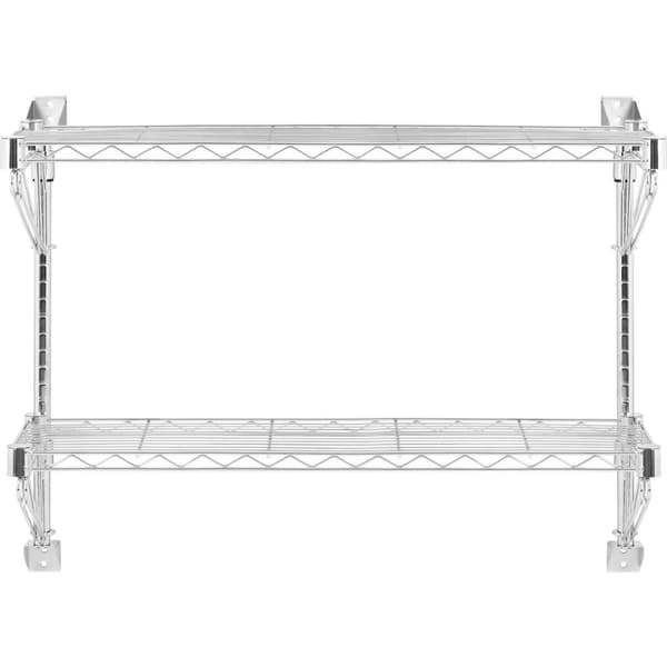 Dobbelt væg trådhylde op til 60 kg 90 x 35 x 60 cm