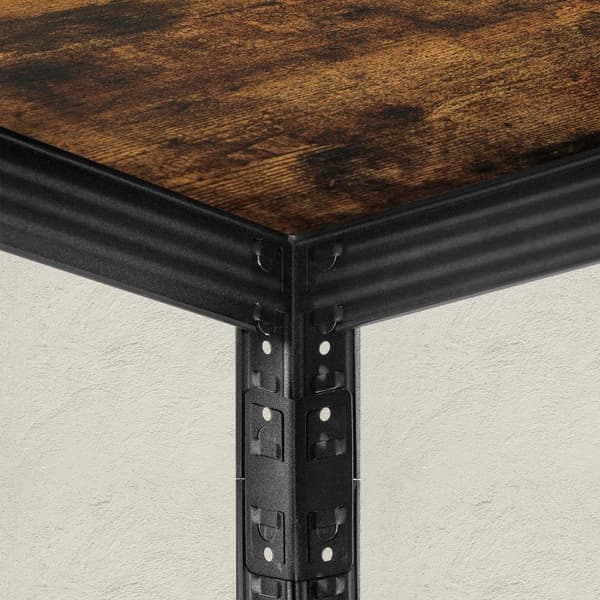 Hylla, GLR037B01, 150x37 cm, Brun-Svart