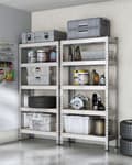 Miniatyrbild 2 av 6: Robust hylla, SONGMICS GLR300E01, 30x75x150 cm, Silver