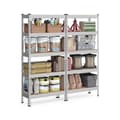 Miniatyrbild 1 av 6: Robust hylla, SONGMICS GLR300E01, 30x75x150 cm, Silver