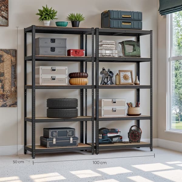 Robust Hylla, SONGMICS GLR060Q01, 200x120x60 cm, Blå