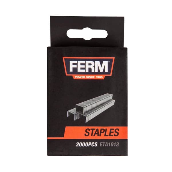 FERM ETA1013 Hæfteklammer - 10MM - 2000 stk. - U-model - ACC
