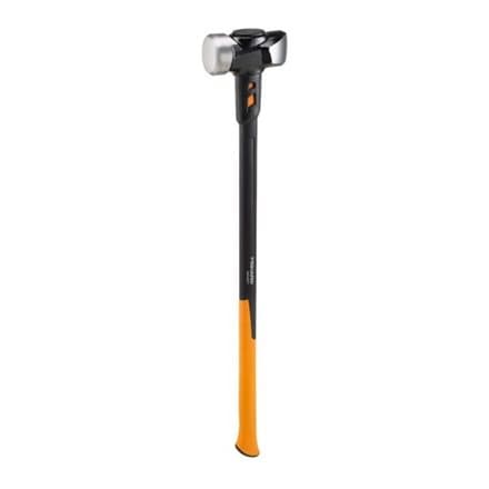 Fiskars IsoCore Sledge Hammer L 8 lb/36", length 914 mm, height 76 mm Ideal for demolition work like shattering concrete (demolition face) or driving