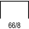 Miniatyrbild 2 av 2: Agrafes - RAPID - Super Stark 66/8+ - Galvaniserad - Paket med 5000 stycken - Set om 100