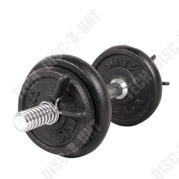 TD® 2st 25 mm Skivstång Gym Viktstång Hantellåsande fjäderkrageklämmor inkluderar inte hantlar