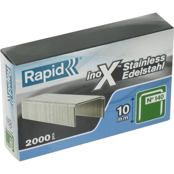 RAPID Staples rostfritt stål - N°140/10 mm