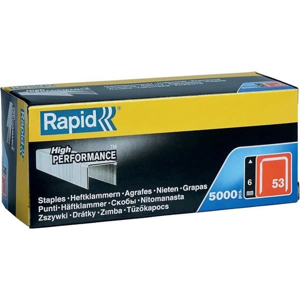 Rapid Fine Wire Staples No.53