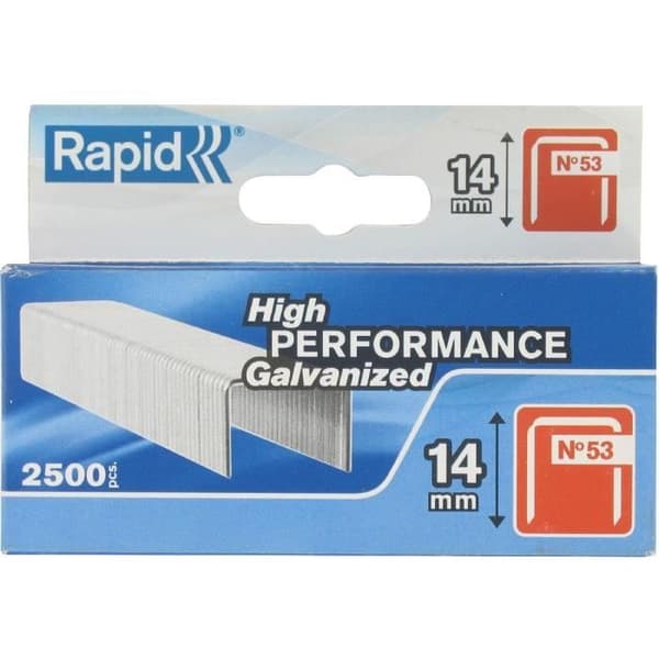 RAPID Staples N°53/14 i fin tråd 2500 st