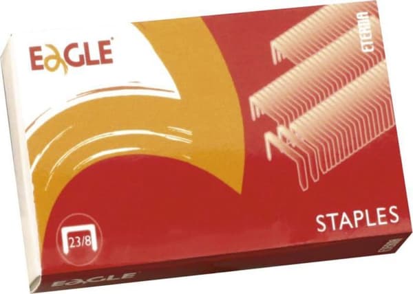 Agrafe Eagle - 110-1324 - Agrafes 23/6, 1000 stycken.