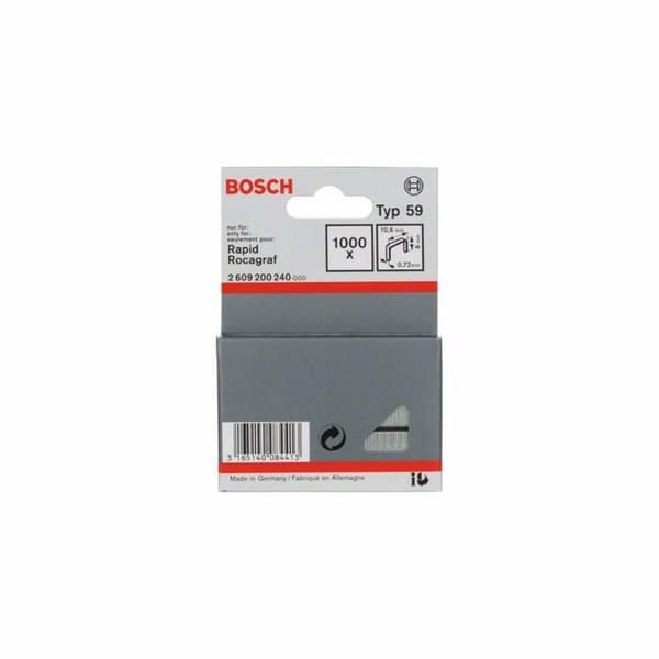 Bosch 2609200240 Fintrådsklammer 59 typ 10,6 x 0,72 x 8 mm 1000 stycken