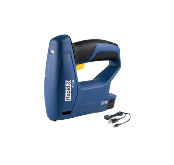 Stiftepistol BTX10, rød stift, USB oppladbar, 4-10mm, Rapid