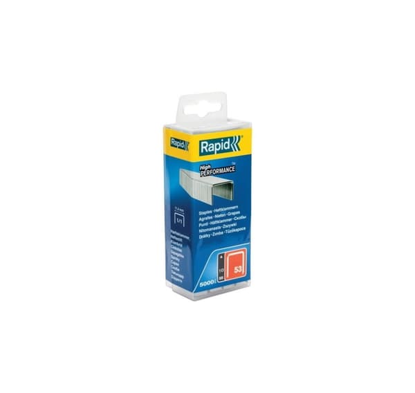 Clips, 5000 stk, 11,4x0,75mm 53/10, Rapid
