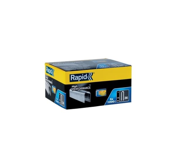 Klipsit langalle, 5000 kpl, 14mm 36/14, Rapid
