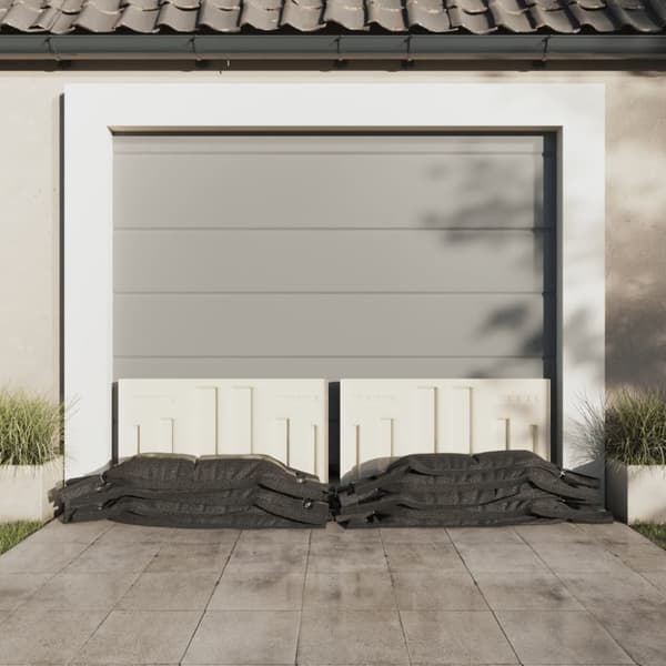 vidaXL Sandsekker 100 stk mørkegrønn 103x25 cm HDPE