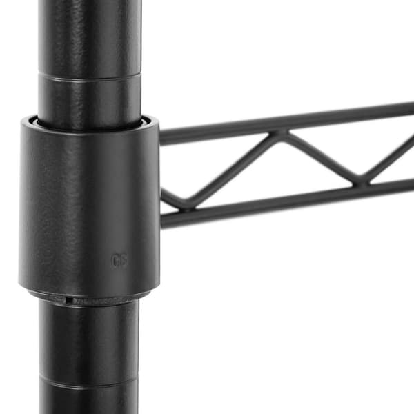 Tøjstativ til omklædningsrum garderobe 2 hylder 2 bøjler 120 x 45 x 180 cm op til 200 kg