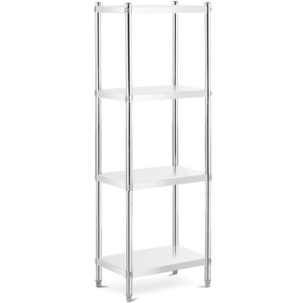 Metal catering lagerhylde op til 200 kg 60 x 40 x 180 cm