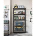 Miniatyrbillede 3 af 11: Hylde, SONGMICS, 180x90x40 cm, Greige-Sort