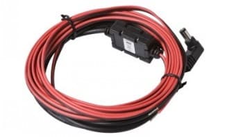 BROTHER PA-CD-600WR car adapter permanently connecter for RJ-4030/-4040 Sort, Rød
