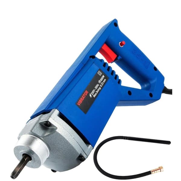 800W bärbar handhållen elektrisk betongvibrator, 35mm nålvibrator, 1,5m slang