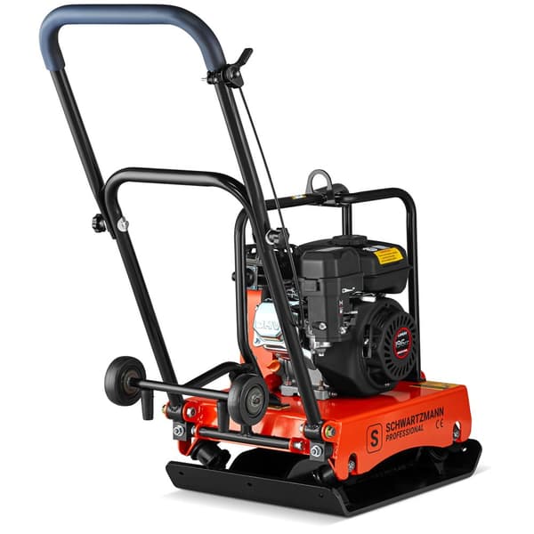 Vibrationsplade med antivibrationssystem - 6,5 HK LONCIN-motor for komfortabel og effektivt arbejde