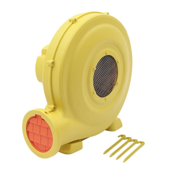 Ilmatäytteinen puhallin, 950W teho, matala melutaso,EU, Keltainen