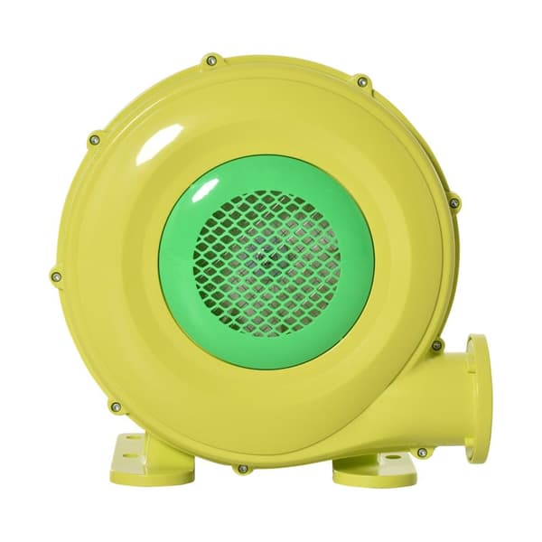 Elektrisk luftpumpe, 450W, 35x26x33.5 cm, Gul Grøn