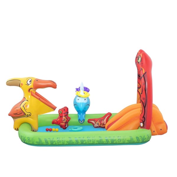 BESTWAY Jurassic Splash Lekplats 241 x 140 x 137 cm