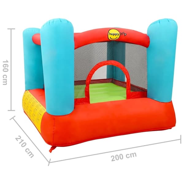 Happy Hop Uppblåsbar hoppborg 200x210x160 cm PVC