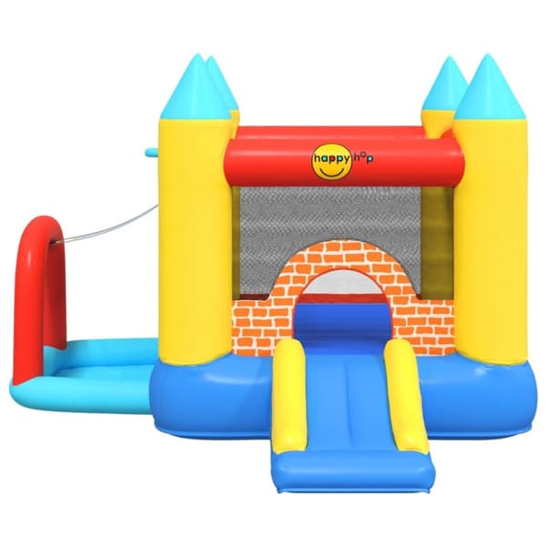 Happy Hop hoppeborg med rutsjebane 300x280x202 cm PVC