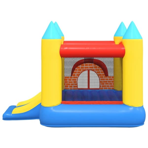 Happy Hop hoppeborg med rutsjebane 300x280x202 cm PVC