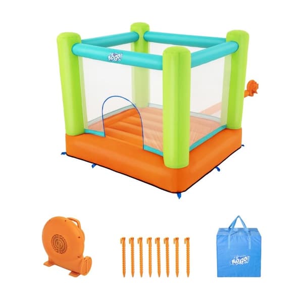Bestway Hoppborg med pump 194 x 175 x 170 cm