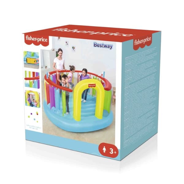Fisher-Price Hopp-borg 226 x 175 x 138 cm, inkl. elpump