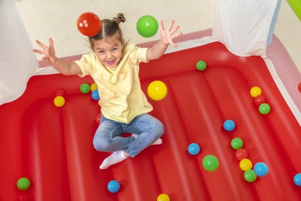 Fisher-Price Hopp-borg 175x173x135 cm, boll/elpump