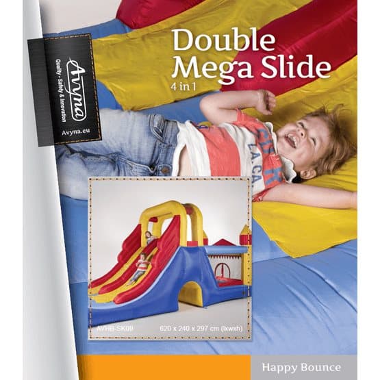 Happy Bounce - Hoppborg - Double Mega Slide 4-1