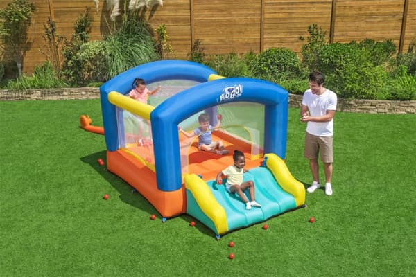 Bestway Hoppborg med pump 289x213x173cm