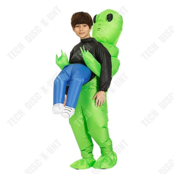 TD Uppblåsbar Alien Toy högdensitetstyg 190T Uppblåsbar Lekplats Uppblåsbar struktur Lämplig för vuxna Party Uppblåsbar