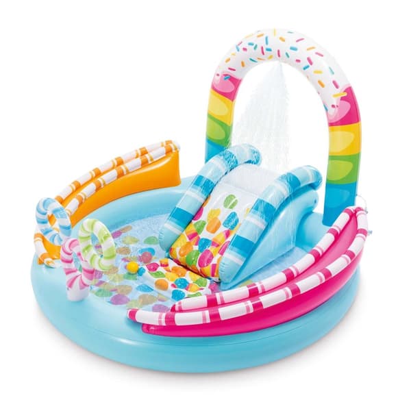 Puhallettava leikkikenttä Candy Intex 57144